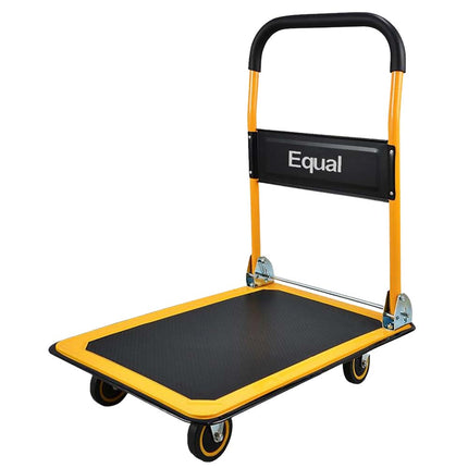 150 kg Load Capacity Steel Folding Platform Trolley