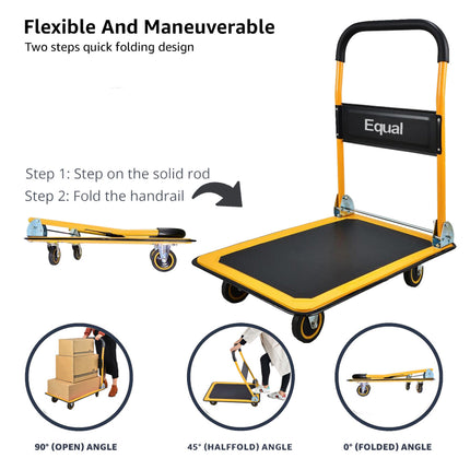 How to Fold Equal Steel Plaform Trolley: Step-by-Step Guide 
